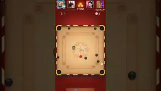 Carrom Disc Pool Game Play Trick Shots #carromboard #carromshot #carromshortvideo #carrompool