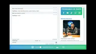 Reproductor web HTML5 - Resposnivo Para Radio on Line (RadioChat  #5  )