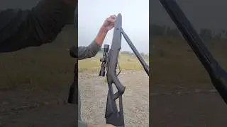 Precision Shooting Airgun Hits Target | Airgun Accuracy Test Shooting Challenge Target  Hit .