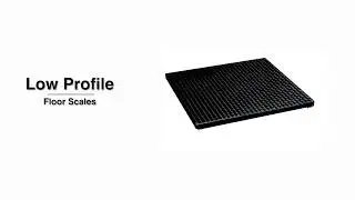 VLPFS Low Profile Floor Scales
