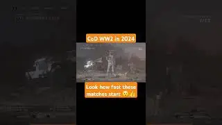 Look how fast matches start on CoD WW2 in 2024 👍