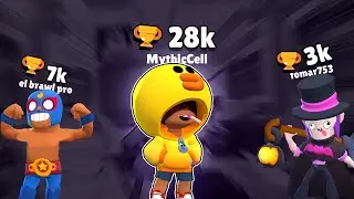 Special Leon Push on Brawl Stars with viewers! (1 sub = 1 more trophy) Join in!