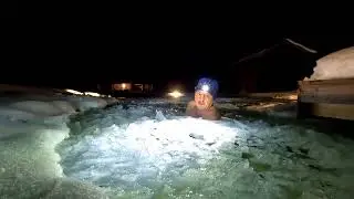 Eisschwimmen im Crasheis 🥶