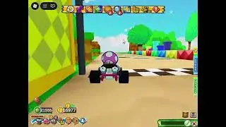 Roblox SBRP Kart Donut Plains Reverse 1:53.516 3 laps 60 fps pure driving