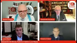 War Room di Enrico Cisnetto con Alessandro De Nicola, Federico Fubini e Luca Mazza