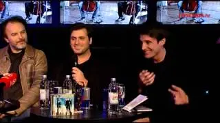 2CELLOS funny press conference (March 2013) Dnevnik hr