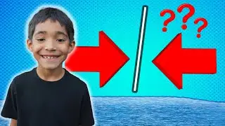 Crazy Optical Illusion! Reverse Direction of Arrow With Just Water!