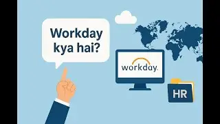 Workday Kya Hai? | Complete Beginner Guide in Hindi (HCM, HR Software) #workday #youtuber #hcm