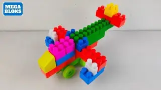 TUTORIAL How to make a Flying Ship from Mega Lego Building Blocks SATISFYING BUILDING CRAFTING DIY#9