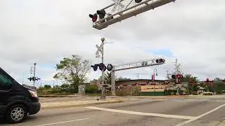 Brightline Rail Crossing in Lake Worth