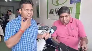 रविवार को ओजोन कंपनी का इलेक्ट्रिक स्कूटर खरीदने पहुंचे लोग, बल्लभगढ़ तिगांव रोड Call: 9212529450