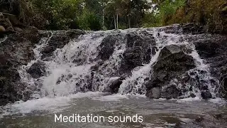 2 hours Relax Calm river, white noise, nature sounds for sleep