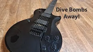 Epiphone Les Paul Nightfall Review & Demo. Dive Bombs Away!