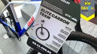 🇧🇷 Caloi Elite Carbon Team [🎦4k]