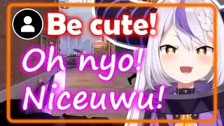 Chat Pays Laplus To Be Cute But Somehow Turns Out Gross... | hololive/engsub