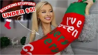 DOLLAR STORE STOCKING STUFFER IDEAS! *UNDER $5*