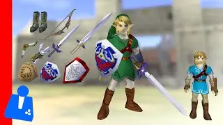 ZELDA MOD | Twilight Princess Link & BOTW Link - in Ocarina of Time!