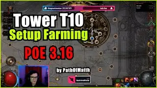 ⚡ POE 3.16 ⚡ PathOfMatth - Tower T10 Setup Farming