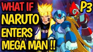What if NARUTO enters MEGA MAN !? HAREM Naruto X Jasmine, Iris , Meddy.EXE New Girls Robos !? #anime