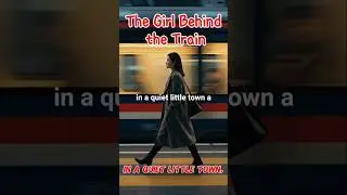 A girl is walking behind the train #horror #film #movie#baby #germany#viral#fyp #washington#usa#uk