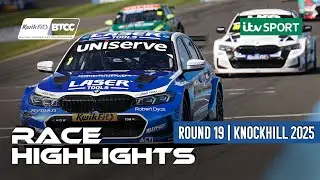 BTCC Round 19 Race Highlights | Knockhill 2025