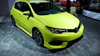 New 2018 Toyota Corolla iM Hatchback - Exterior Tour - 2017 LA Auto Show