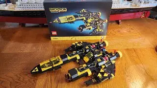 Набор Lego Icons Blacktron Renegade 10355: сборка и обзор.