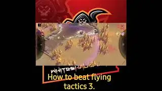 how to beat flying tactics 3 dragon trail in call of dragons #callofdragons #whiteshadowjam