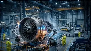 Inside the Factory That Builds Jet Engines