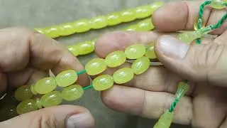 Kehribar Tesbih, saf (sertifikalı)  kayadan yapılma kehribar tespihler