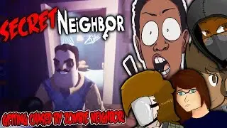 SECRET NEIGHBOR /W FRIENDS | ZOMBIE NEIGHBOR HUNTING US! (GIVEAWAY)