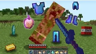 Minecraft, but killing hostile mobs give OP loot.