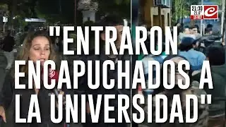 Incidentes en la Universidad de Quilmes: así es un 
