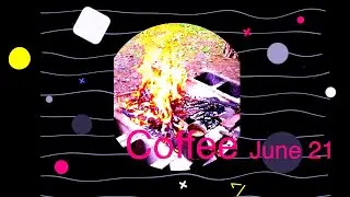 [6] Exquisite coffee by the campfire. Outdoors Slavic Tradition. #30daysofcoffee (part 6)#viral#lofi