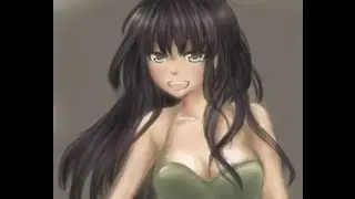 [ Minnoao ] Freestyle Anime Drawing of an OC on Paint Tool Sai