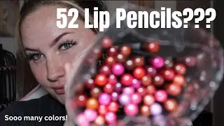52 Lip Pencils??? First Impressions: Nabi Lip Liners