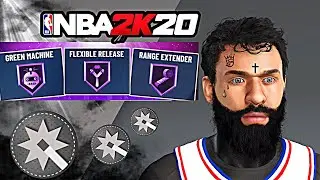 THE CLEANEST FACE CREATION ON NBA2K20+THE BEST BADGE SETUP FOR OFFENSIVE THREATS!!