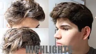 DIY MENS HAIR HIGHLIGHTS