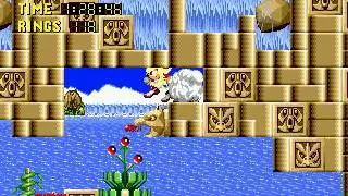 Sonic 1 Megamix (Genesis) - Shadow Longplay Part 3