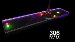 Portable Mini Golf Rental Saskatoon - Hole 1 - Midnight In Paris
