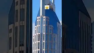 Batman Building!!! #batman #batmanbuilding #nashville #JohnSeigenthalerBridge