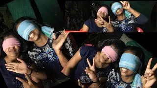Blind Fold Hair Wash Challenge | Vaa Marl 😂🤣 #Bodasheera | #Tuluvlog