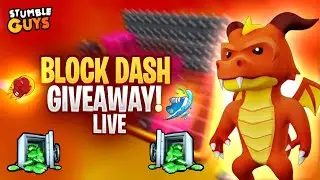 LIVE STUMBLE GUYS 🛑  BLOCK DASH LEGENDARY ROOMS | Stumble Guys Live| #SGxGiveaway #live