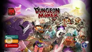 DUNGEON MAKER - Challenge mode: earthquake! Legend+hard difficulty (gameplay no music)