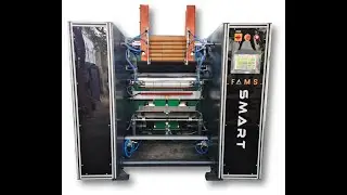 Fully Automatic Stretch Cling Film Mini (Baby) Rolls Slitter Rewinder Machine