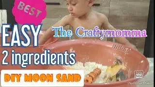 Easy DIY Moon sand