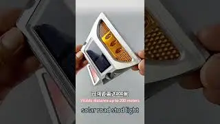 Solar Cast Aluminum Road Stud Vehicle Installation Demo! Light Up Your Night Driving Path