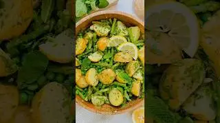 This Herby Potato Salad Beat Every Mayo Version 😍 #shorts