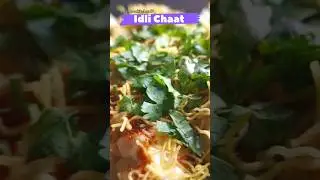 Idli Chaat Twist 😋 | Leftover Hack 🔥 #shorts