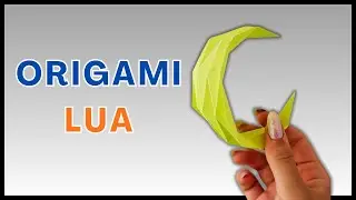 🌙 Easy Origami Moon | How to Make a Paper Moon Step by Step | Creative Decoration